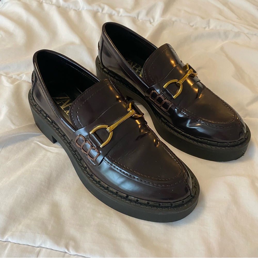 Zara loafers